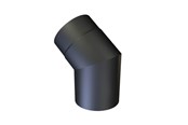 Kedler og skorstene - Metalbestos Knærør 45° 5" - 318412130