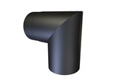 Kedler og skorstene - Metalbestos Knærør 90° 5" - 318414130