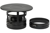 Kedler og skorstene - Metalbestos Wood 150 mm skorstens-hætte - 317575151