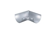 Tag og facade - Rheinzink gering indvendig 90° til halvrund tagrende 250x0,7 - 1115376