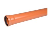 Kloakprodukter - Wavin 160x2m sn4 afløbsrør pvc-ml - 0511116