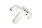 Afløb - Dallmer ø50 mm x 1 1/2" tilslutningsrør - 2 studse - 88222