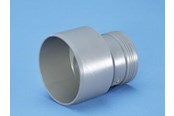 Afløb - Wavin 110/90 mm wafix pp reduktion grå - 1450741