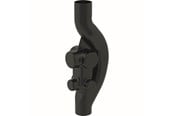 Afløb - Geberit peh sovent blandeblok 110/75mm, 6tilsl.steder, sort, peh - 367.614.16.1