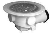 Afløb - Purus Afløbsskål purus våke 75 mm med vandlås og rustfri rist - 153477-043