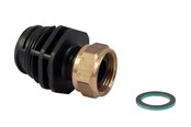 Pex-systemer - Uponor adapter messing omløber q&e ppm 1mt-3/4sn - 1063785