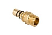 Alu-pex systemer - Geberit mepla overgang med udvendigt gevind: d=63mm, r=2 - 607.539.00.5