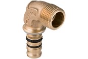 Alu-pex systemer - Geberit mepla bøjning 90° med udvendigt gevind: d=20mm, r=3/4 - 602.253.00.5