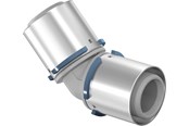 Alu-pex systemer - Uponor Presbøjning ppsu uponor 45° 63 x 63 mm - 1032879