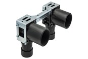 Pex-systemer - Uponor Koblingsdåse uponor pex q&e m7a dobbelt 16 mm x 1/2 - 1086203