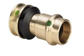 Alu-pex systemer - Viega Raxofix overgang 20 x 15 mm rødgods - 646721