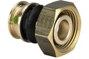 Alu-pex systemer - Viega Raxofix tilslutningsforskruning 16 x 3/4" rødgods, 647865 - 647865