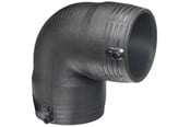 Vandforsyningsprodukter - +GF+ ELGEF Plus el vinkel 90° 90 mm PN16 PE100-SDR11 - 753101813