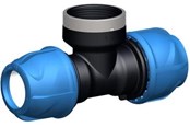 Vandforsyningsprodukter - +GF+ iJOINT tee 20 x 1/2" x 20 mm - 158400177