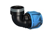 Vandforsyningsprodukter - +GF+ iJOINT vinkel muffe/muffe 40 mm x 1 1/4" - 158400033