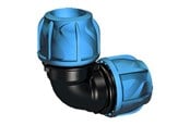 Vandforsyningsprodukter - +GF+ iJOINT vinkel 90° 63 mm - 158400075