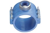 Vandforsyningsprodukter - +GF+ Anboringsbøjle PP rustfri bolt 90 mm X 1" - 727627073