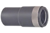 Plastrør og fittings - +GF+ Overgang pvc 25/20X1/2" n/mxm - 721910437