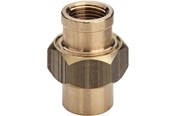Gevindfittings - Viega Union muffe-muffe 3/8" rødgods - 446925