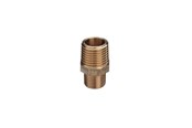 Gevindfittings - Viega Brystnippel 1 1/2" x 1" rødgods - 321697