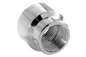 Gevindfittings - Isiflo Formmuffe messing 34 x 12 forkromet - 1988124-FKR