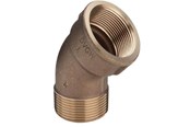 Gevindfittings - Viega Bøjning 45° muffe/nippel 3/4" rødgods - 264185