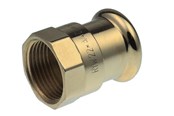 Pressrør og fittings - Vsh Fabrieken Overgang vsh muffe/muffe 18 mm x 3/4 cu - 4801324