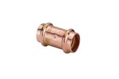 Pressrør og fittings - Viega Profipress gas muffe 35 mm kobber - 346522