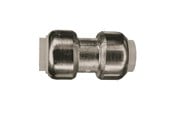 Kobberrør og fittings - Broen Muffe tectite krom 10 mm - 45109