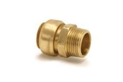 Kobberrør og fittings - Broen Overgang tectite muffe/nippel 22 mm x 3/4 - 45292