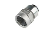 Pex-systemer - Roth Overgang rustfrit stål 15 mm x 1/2" muffe - 17046601.015