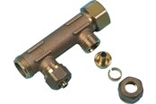 Pex-systemer - Uponor Fordeler rør uponor 3/4 2x15 mm med fast muffe - 1036245