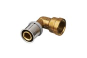 Alu-pex systemer - Roth Vinkel 90° 26 mm x 3/4" Muffe - 17045652.310