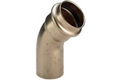 Pressrør og fittings - Viega Profipress bøjning 45° 15 Kobber/blank, 292508 - 292508