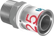 Alu-pex systemer - Uponor s-press plus preskobling muffe/nippel 25 mm x 34 - 1070507