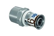 Alu-pex systemer - Uponor s-press plus preskobling muffe/nippel 16 mm x 12 - 1070502