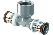 Alu-pex systemer - Uponor s-press plus prestee muffe/muffe 20 mm x 12 - 1070596