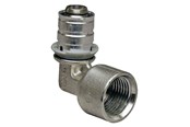 Alu-pex systemer - Uponor Presvinkel uponor 90° muffe/muffe 40x11/2 - 1046910