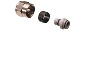 Alu-pex systemer - Uponor Kompressions kobling uponor 16x1/2 - 1058086
