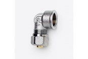 Kompressionsfittings - IMI Hydronic Vinkel kompression ta 90° 15 mm x 1/2 muffe - 53635315
