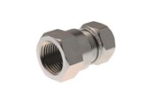 Kompressionsfittings - Vsh Fabrieken Vsh kompression overgangsmuffe krom 15 mm x 1/2 - 0896434
