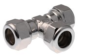 Kompressionsfittings - Vsh Fabrieken Vsh kompression tee krom 10 mm - 0896808