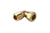 Komprimeringsbeslag - Vsh Fabrieken Vsh kompression vinkel 90° nippel 28 mm x 1 - 0864600