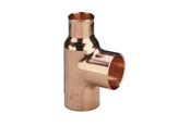 Kobberrør og fittings - Viega T-stykke 28 x 22 x 28 mm kobber - 101282