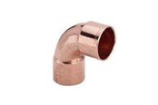 Kobberrør og fittings - Viega Vinkel 90° muffe/muffe 12 mm kobber - 100803