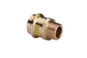 Pressrør og fittings - Viega Profipress G overgang 28 x 3/4" muffe/nippel rødgods - 346270