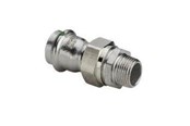 Pressrør og fittings - Viega Sanpress Inox overgangsforskruning 28 x 1" Rustfritstål/blank, 438333 - 438333