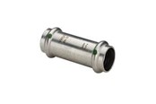 Pressrør og fittings - Viega Sanpress inox skydemuffe 35 mm rustfrit stål - 436414