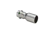 Pressrør og fittings - Viega Sanpress Inox reduktion 42 x 35 mm rustfrit stål - 436339