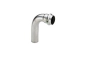 Pressrør og fittings - Viega Sanpress Inox bøjning 90° 15 Rustfritstål/blank, 435707 - 435707